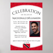 HERDENKING VAN HET LEVEN Herdenkings TRINIDAD Foto Poster (Voorkant)