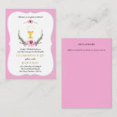 Herdenking van het leven, Herdenkingskaart, Gebeds Informatiekaartje (Voorkant / Achterkant)