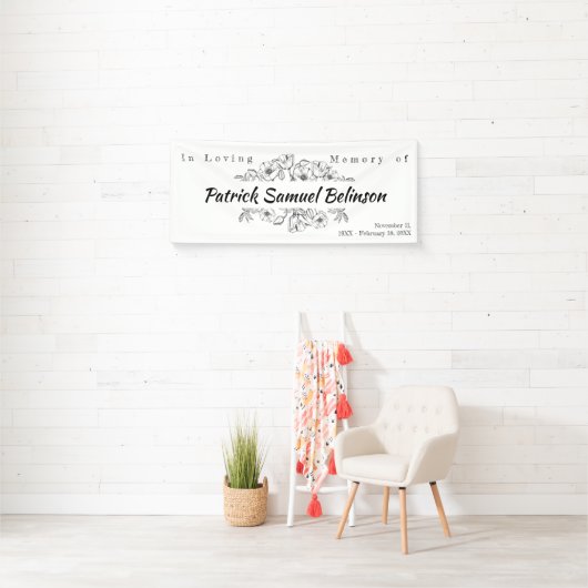 Herdenking van het leven | In het bewaren van gehe Spandoek (Insitu)