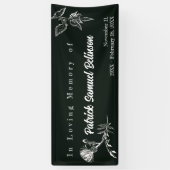 Herdenking van het leven | In het bewaren van gehe Spandoek (Verticaal)