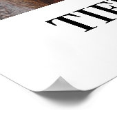 Herdenking van het Leven Memorial Poster (Hoek)