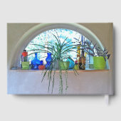 Herdenking van het leven Memorial still Window Gastenboek (Achterkant)