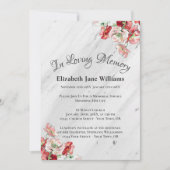 Herdenking van het leven | Poppie Kaart (Voorkant)