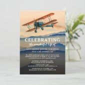 Herdenking van het leven | Uitvaart Pilot Herdenki Kaart (Staand voorkant)