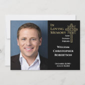 Herdenking van het leven van het geheugen van de b kaart (Voorkant)