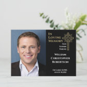 Herdenking van het leven van het geheugen van de b kaart (Staand voorkant)