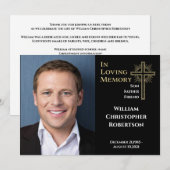 Herdenking van het leven van het geheugen van de b kaart (Voorkant / Achterkant)