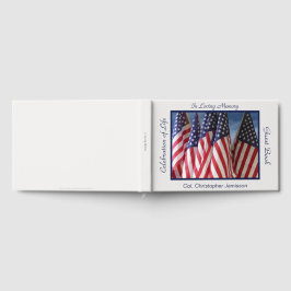 Herdenking van het Leven, Vlaggen van de Verenigde Gastenboek