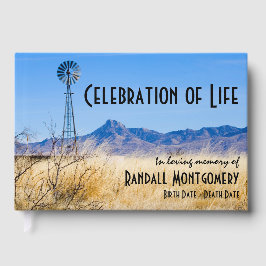 Herdenking van het levenslandelijke landschap op m gastenboek