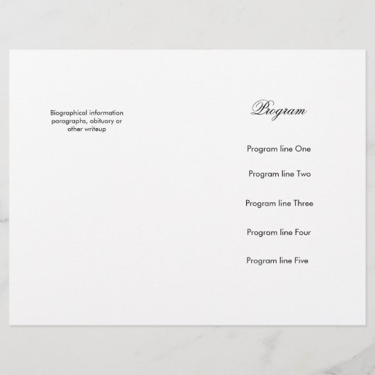 Herdenking van het programma voor het levensmiddel (Achterkant)