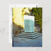 Herdenking van Holocaus, Jeruzalem Briefkaart (Voorkant / Achterkant)