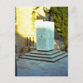 Herdenking van Holocaus, Jeruzalem Briefkaart (Voorkant)