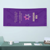 Herdenking van holocaust Dag Memorial YOM HASHOAH Spandoek (Beurs)