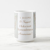 Herdenking van holocaust Wit-Mok Koffiemok (Center)