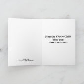 Herdenking van Jezus Feestdagen Kaart (Binnen)