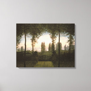 Herdenking van Johann Bremen Canvas Afdruk