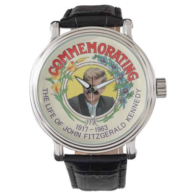 Herdenking van Kennedy Horloge (Voorkant)