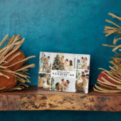 Herdenking van kerstfoto collage fotoplaat (Zijkant)