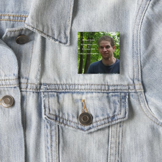 Herdenking van Michael Button (In situ)