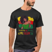 Herdenking van mijn Ancestoren Junenth Black Freed T-shirt (Voorkant)