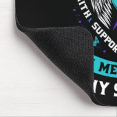 Herdenking van mijn zuster Suicide Awareness Memor Muismat (Hoek)
