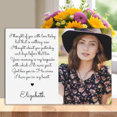 Herdenking van moderne foto-keepslag Memorial Fotoplaat