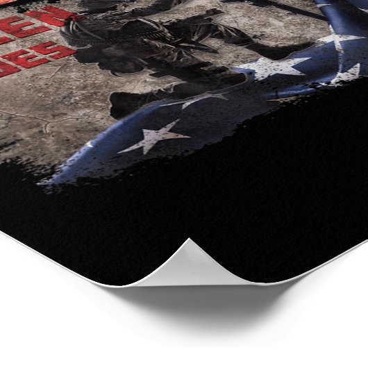 Herdenking van onze gestorven helden van de vierde poster (Hoek)