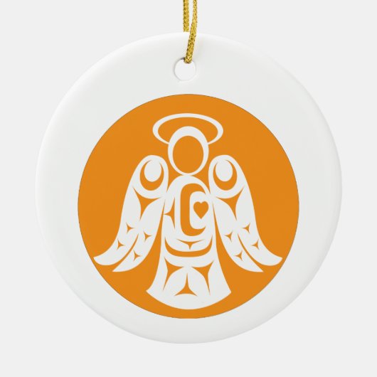 Herdenking van onze kinderen keramisch ornament (Voorkant)