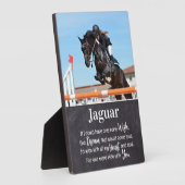 Herdenking van paarden Foto Fotoplaat (Zijkant)