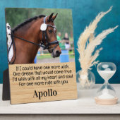 Herdenking van paardenverlies - herdenking foto va fotoplaat (Zijkant)