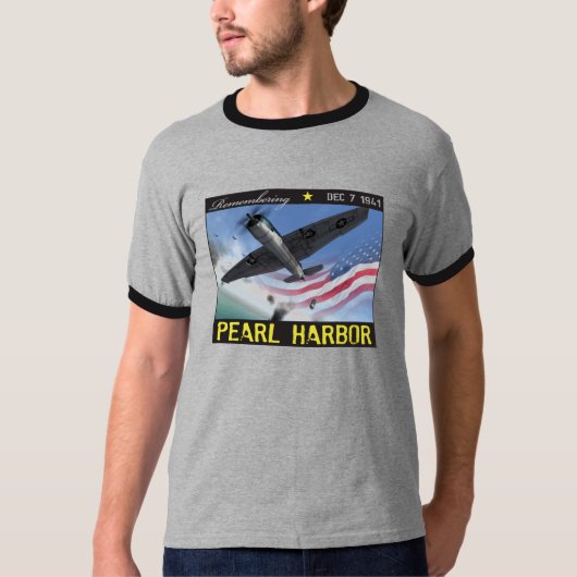 Herdenking van Pearl Harbour T-shirt (Voorkant)