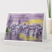 Herdenking van Praag Kaart (Voorkant)