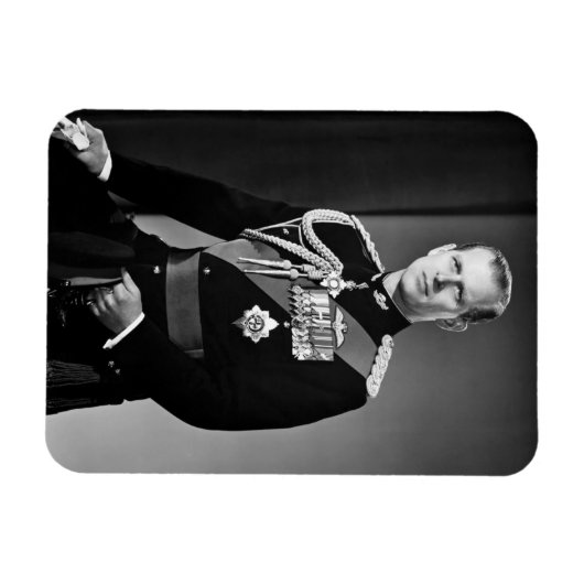 Herdenking van prins Philip 1921-2021 Magneet (Horizontaal)