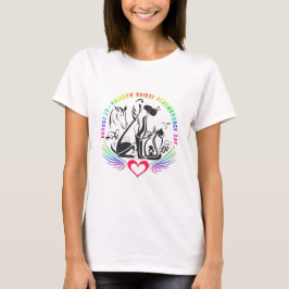 Herdenking van regenboogbrug - Dames in het klassi T-shirt