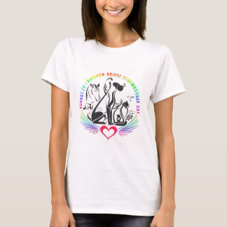 Herdenking van regenboogbrug - Dames in het klassi T-shirt