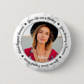 Herdenking van schurft Herdenking Memorial Ronde Button 5,7 Cm (Voorkant)