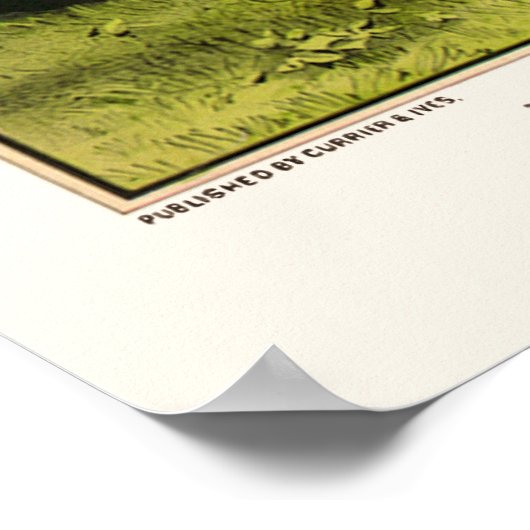 Herdenking van Soldaat in 1863 Poster (Hoek)