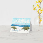 Herdenking van sympathie kaart (Gele Bloem)