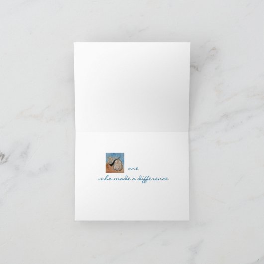 Herdenking van sympathie kaart (Binnen)