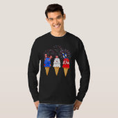 Herdenking vierde dag van de feestdag in juli t-shirt (Voorkant volledig)