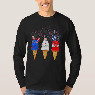 Herdenking vierde dag van de feestdag in juli t-shirt
