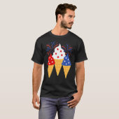 Herdenking vierde dag van de feestdag in juli t-shirt (Voorkant volledig)