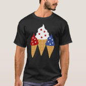 Herdenking vierde dag van de feestdag in juli t-shirt (Voorkant)