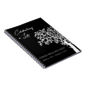 Herdenking Witte Boom Gastboek Notitieboek (Rechterzijde)