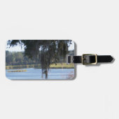 Herdenkingen van het zomerzuidelijke meer bagagelabel (Voorkant horizontaal)