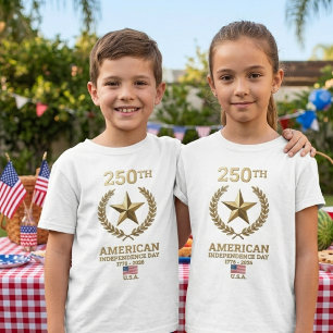 Herdenkings- 1776–2026 Amerikaanse Erfenis 250e ve T-shirt