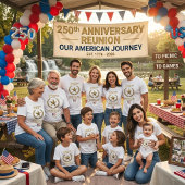 Herdenkings- 1776–2026 Amerikaanse Erfenis 250e ve T-shirt
