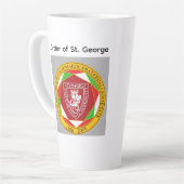 Herdenkings-700ste Verjaardag Latte Mok (Linkerhoek)