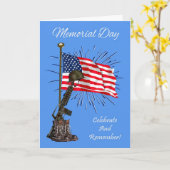 Herdenkings Dag, algemeen wenskaart Kaart (Gele Bloem)