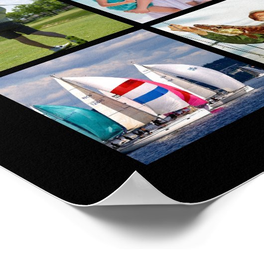 Herdenkings- IN LIEVENDE HERINNERING 55 Foto Colla Poster (Hoek)